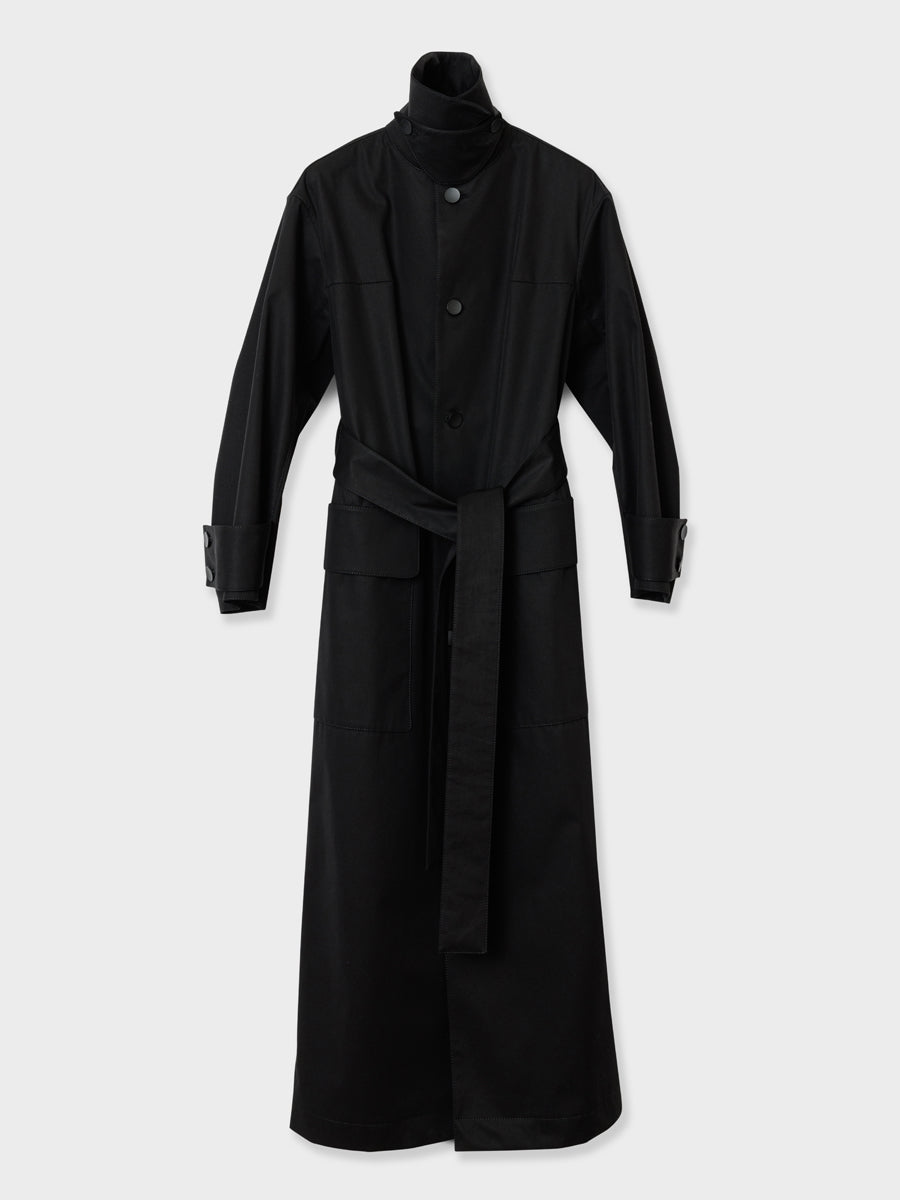 COAT IN CO/PL - BLACK – COATE OFFICIAL WEB SITE