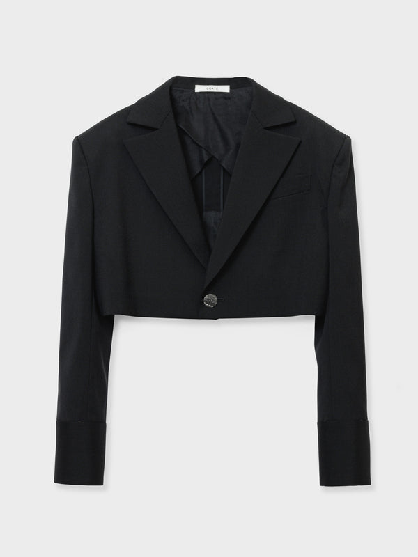 SHORT JACKET - BLACK