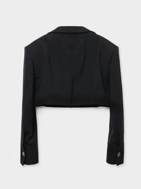 SHORT JACKET - BLACK