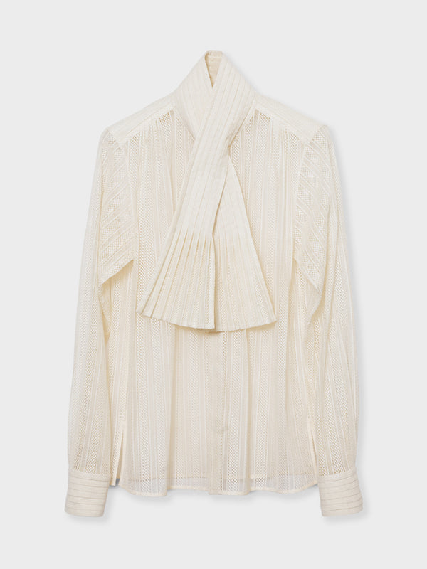 CO LACE BLOUSE - IVORY