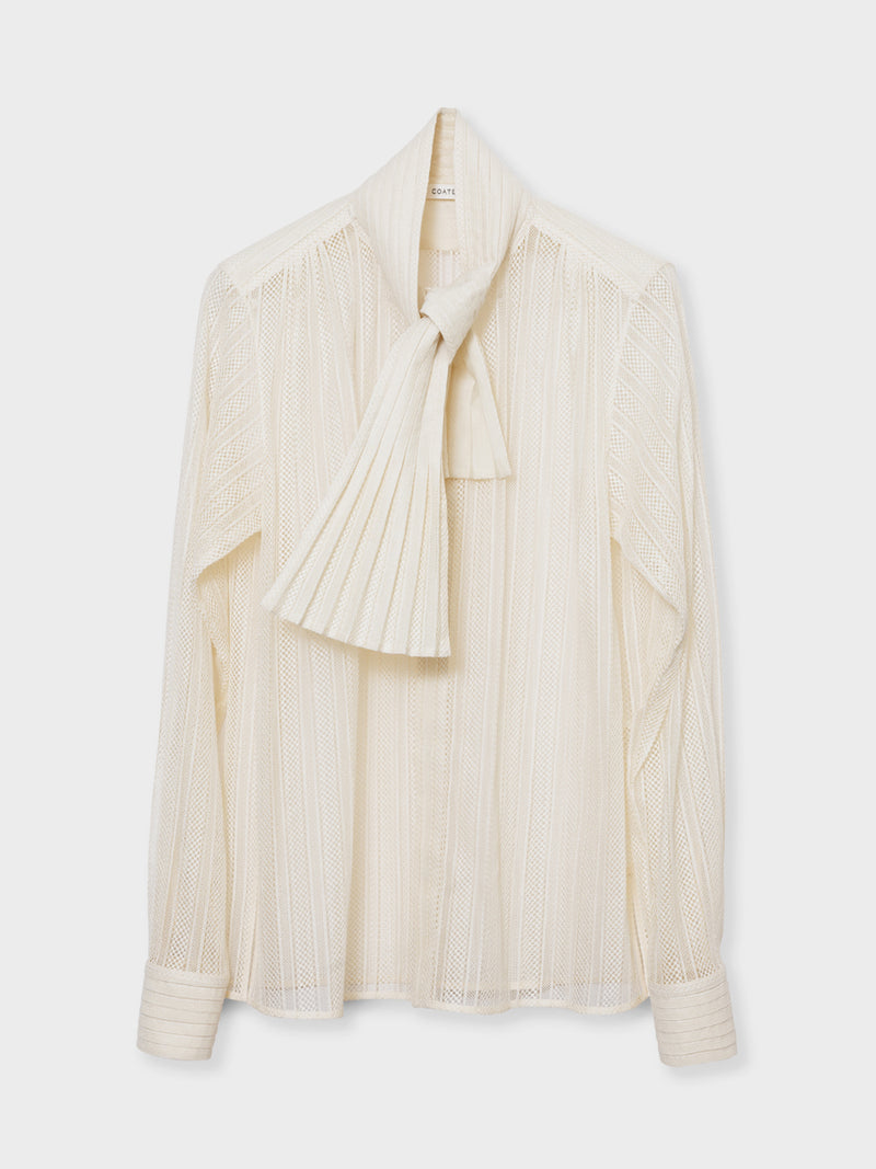 CO LACE BLOUSE - IVORY