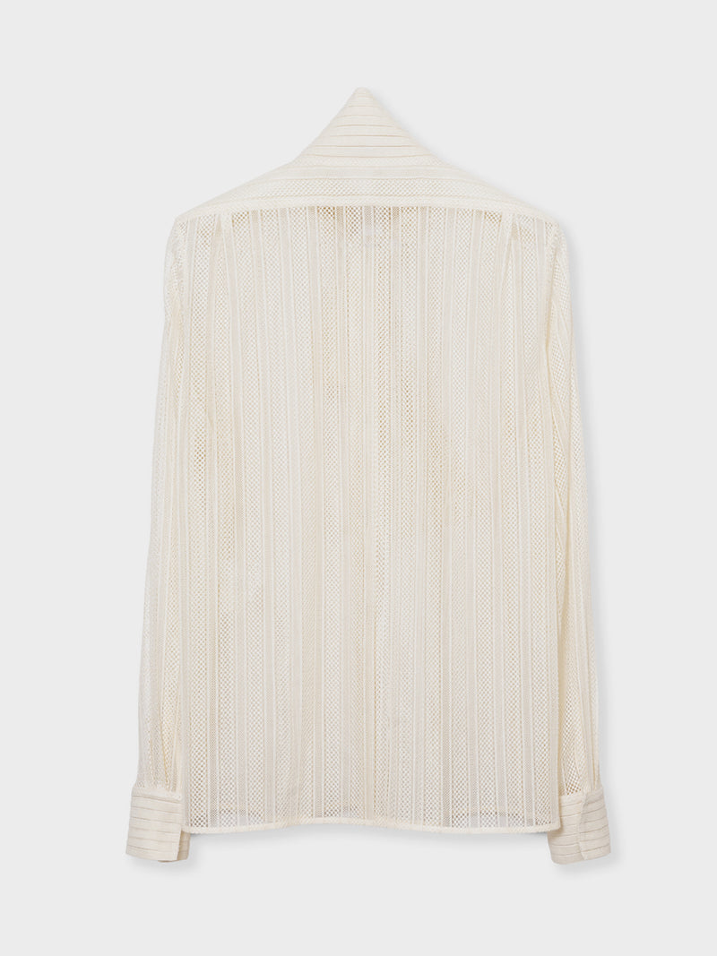 CO LACE BLOUSE - IVORY