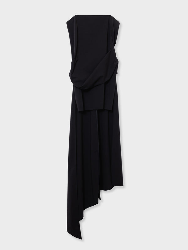 JERSEY DRESS - BLACK
