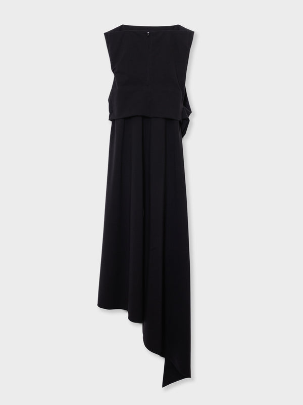 JERSEY DRESS - BLACK