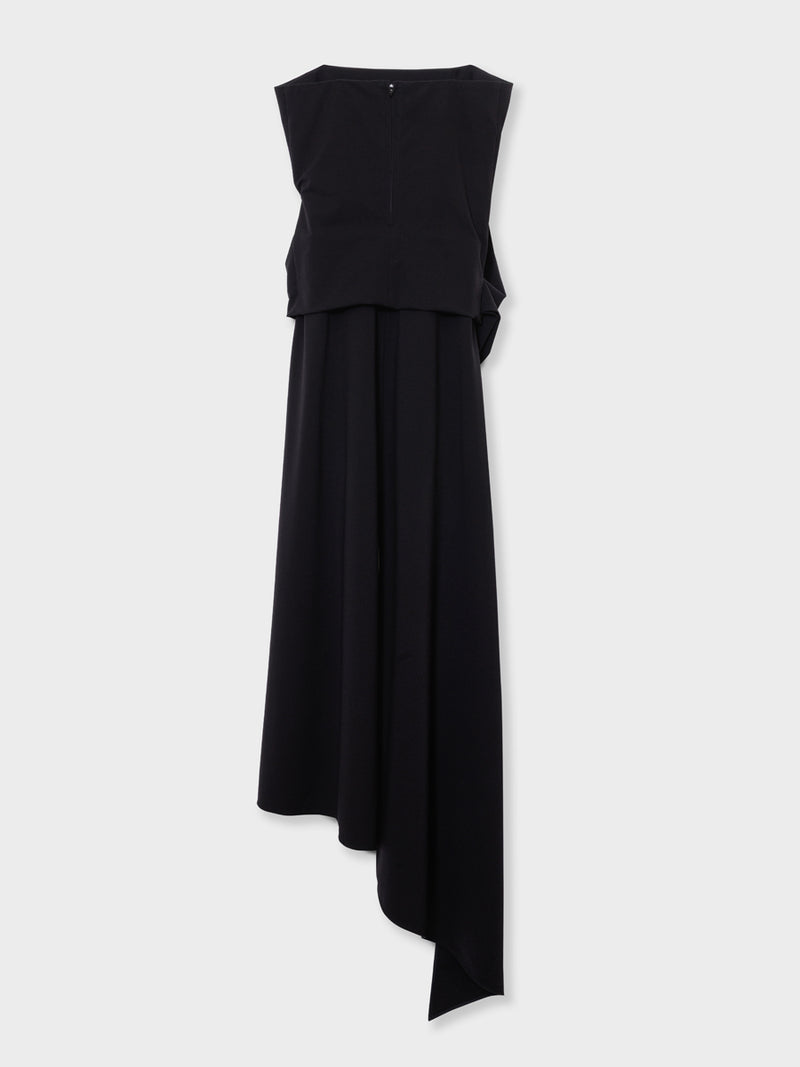 JERSEY DRESS - BLACK