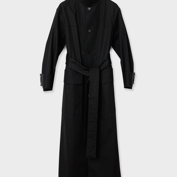 COAT IN CO/PL - BLACK – COATE OFFICIAL WEB SITE