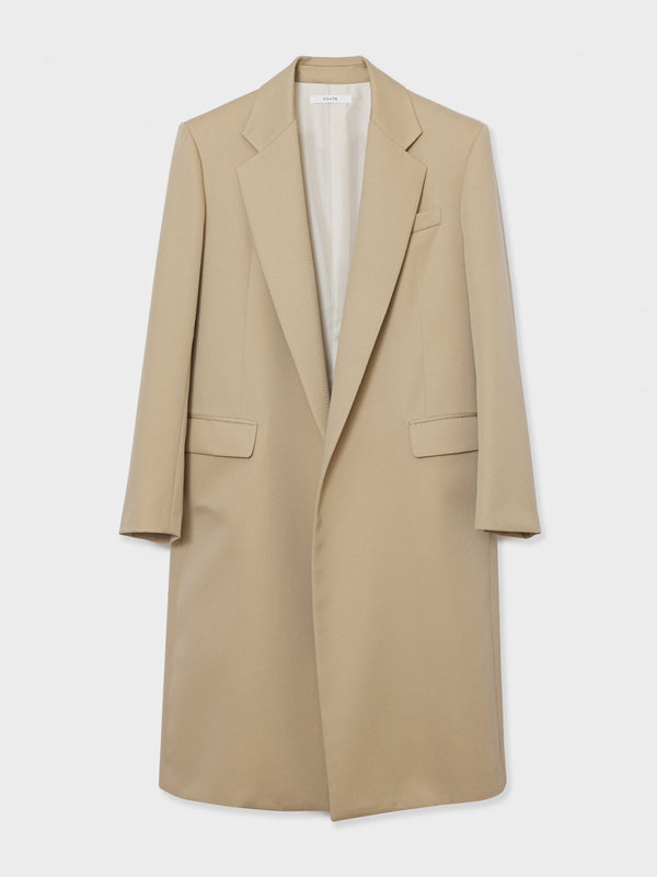 TAILORED COAT - BEIGE