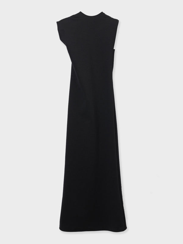 JERSEY DRESS - BLACK